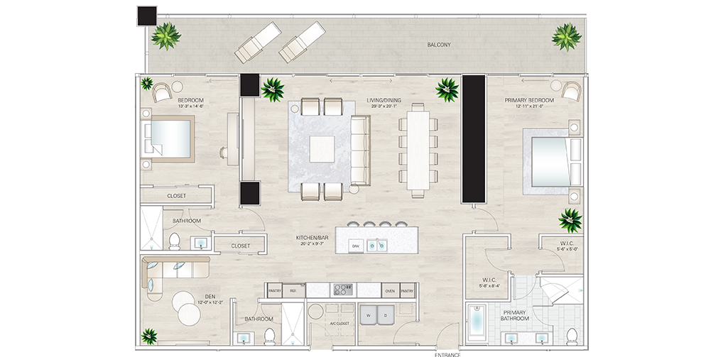 Pendry Residences Tampa - Floorplans
